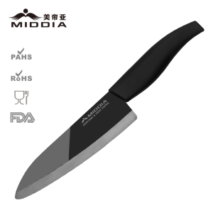 6.7" Mirror Blade Ceramic Damascus Knife, Chef Knives