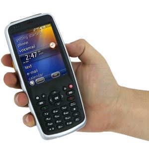 Windows mobile 6.5 handheld data terminal with 1d barcode scanner,13.56mhz rfid reader,wifi