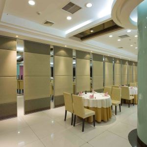 Operable Soundproof Partition Wall Hard Fabric Finishing Slidiing Divider Wall