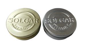 Various High Quality Buy Round Empty Pills Tin Container