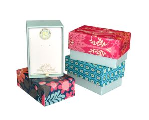 Lid And Base Box / Creative Jewellery box / Customized Cosmetic box