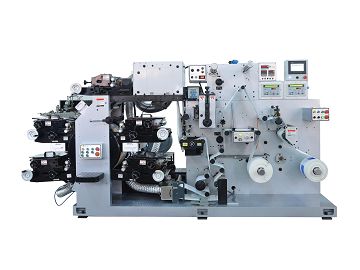 High Speed Auto Full Rotary bottle label Letterpress Printing Machine