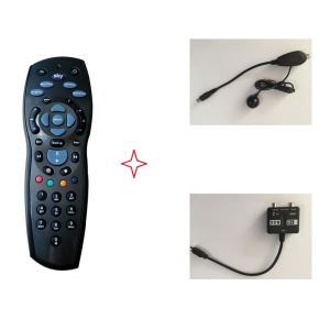 Sky+ Plus HD 1TB Gunmetal Tv Remote Control & Io Link Box Rf Modulator Output With Magic Eye & Tv Link For Sky Box For Europe