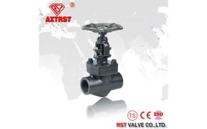 Forged Steel NPT/BSP/BW/SW/Flanged ends Gate Valve, A105/F304/F316,150LB~2500LB with Handwheel Operated