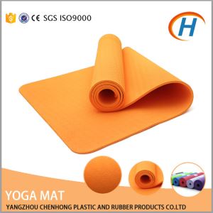Wholesale custom printed TPE yoga mat 