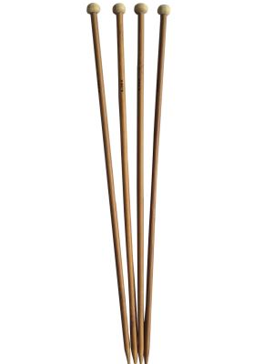 Carbonized Single-pointed Bamboo Needles