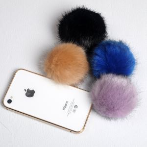 Faux Fur Balls Garment Accessories On Cap Hat Bag Clothes