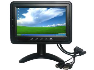Stand-alone/Wall-Mount, TFT-LCD Monitor with Touch Screen