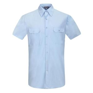Comfortable 100% Cotton Military SS Shirts For Men