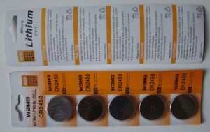 Lithium Button Cell Battery Cr2450