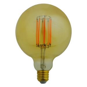 Amber LED Filament Bulb