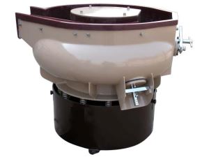 Bowl Shape Vibratory Polishing Machine With Parts Separator And CE