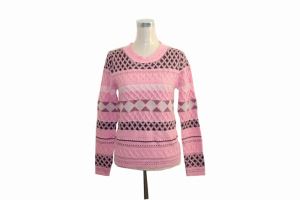 Woollen Hand Knitted Round-neck Sweater