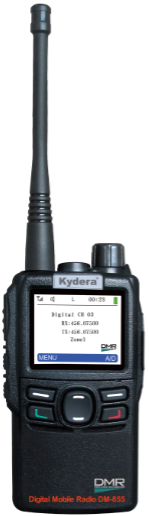 Tier II DMR Long Range Two Way Radio DM-855 UHF 5 Watts Digital Transceiver