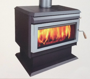 Freestanding Wood Burning Fireplace