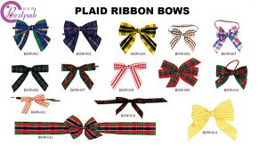 Plaid Ribbons Bows