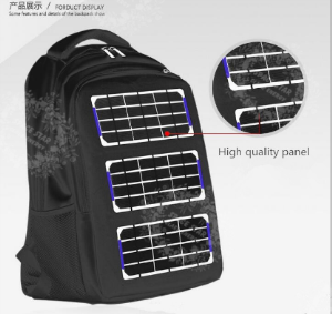 Solar Cell Backpack, Solar Gear Solar Backpack