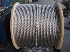 SUS304 Stainless Steel Wire Rope 7×19 1.5mm 5mm 12mm 20mm