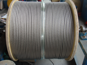 Stainless Steel Wire Rope 6x37+IWRC