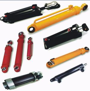 Telescopic hydraulic cylinder, 2000psi rated, 7 tons series 