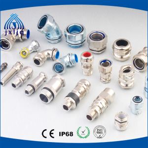 DGJ Type IP65 Circlip Self Secured Union Flexible Pipe Conduit Fitting