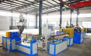 PVC Fiber Steel Wire Reinforced Soft Pipe Extrusion Production Line