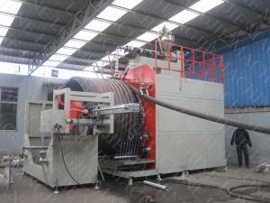 HDPE PE Large Diameter Hollow Wall Winding Pipe Production Extrusion Line with single screw extruder