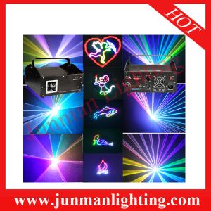 3W RGB Animation Laser Light Disco Party Light