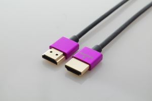 Ultra Slim HDMI Cable with Ethernet, 1080P and 3D Suppport