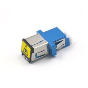 LC Fiber Optic Adapter With Shutter