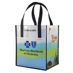 Non Woven Laminated Shopping Tote Bag With Custom Size
