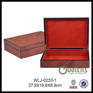 Customized luxury promotional factory price handmade Wooden Ginseng Box for sale