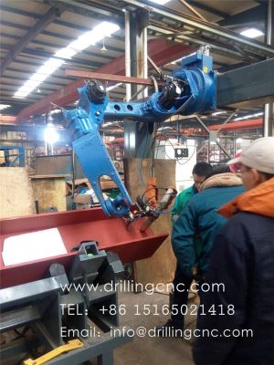 Customized Structural Steel Laser Cutting Robot Machine