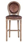High Back Wooden Dining Chair