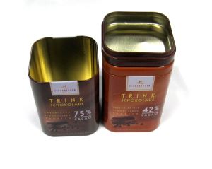 Middle Square Brand Name Tea Spice Strorage Packing Metal Tin Can
