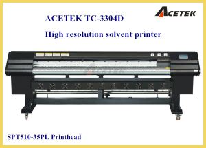 TC-3304D Digital Solvent Printer With SPT 510 35PL Hed
