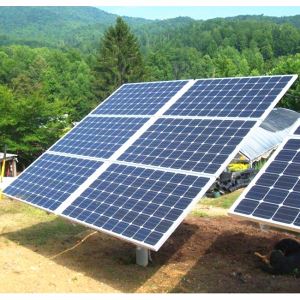 Solar Panel Ground Pole Mounting System For Solar Power