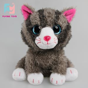 Simulation Big Eyes Stuffed Cats and Plush Cats Plush Animal Toys