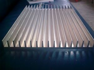 6063 T5 Aluminium U channel Heatsink Profiles for Radiator