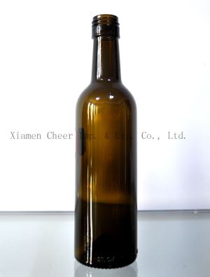 375ml Bordeaux Bottle Screw Finish Top Glass Wine Bottles (PT375-0142)