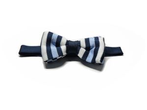 Knit Boy’s Striped Bow Tie