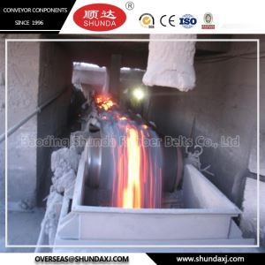 0-800c High Temperature Heat Resistant Conveyor Belts for Steel Plant,Ore, Coke