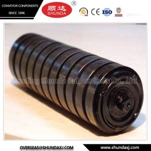 Rubber Coated Idler Roller Impact Idlers For Conveyors