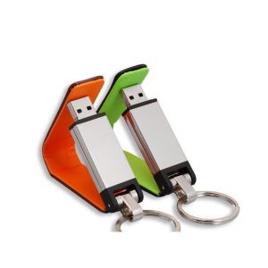 Leather USB Flash Drives With Key Rings