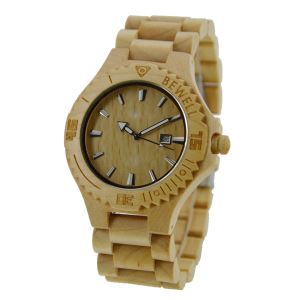 Classic Style 100% Natural Maple Watch