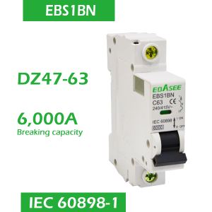 China 63a circuit breakers electrical best mcb suppliers CE certified