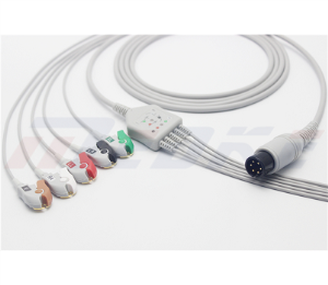 Mindray ECG Cable With 5 Leadwires