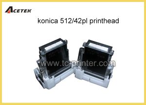 Made In Japan Solvent Ink Konica KM512 42PL Printhead