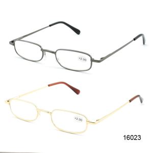 Promotional Gifts Glass Metal Full Frames Reading Glasses Passes CE