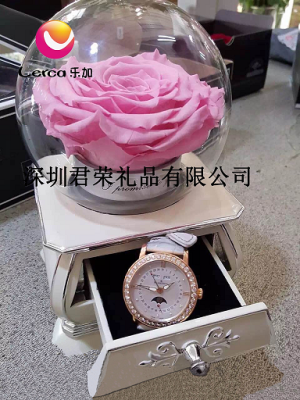 Preserved Flower Jewelry Music Boxes